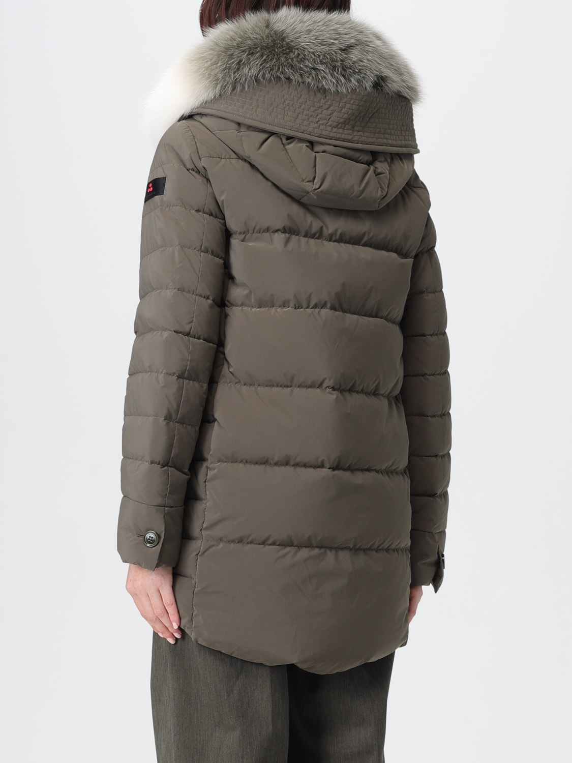 PEUTEREY 外套: 外套 女士 Peuterey, 绿色 - Img 2