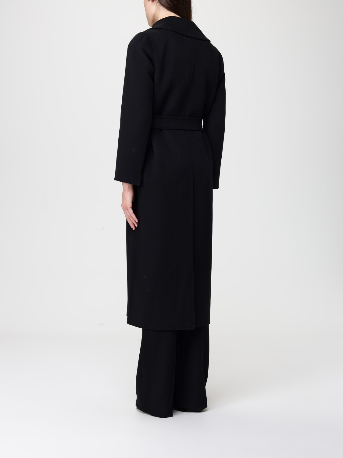 'S MAX MARA ABRIGO: Abrigo mujer 's Max Mara, Negro - Img 3