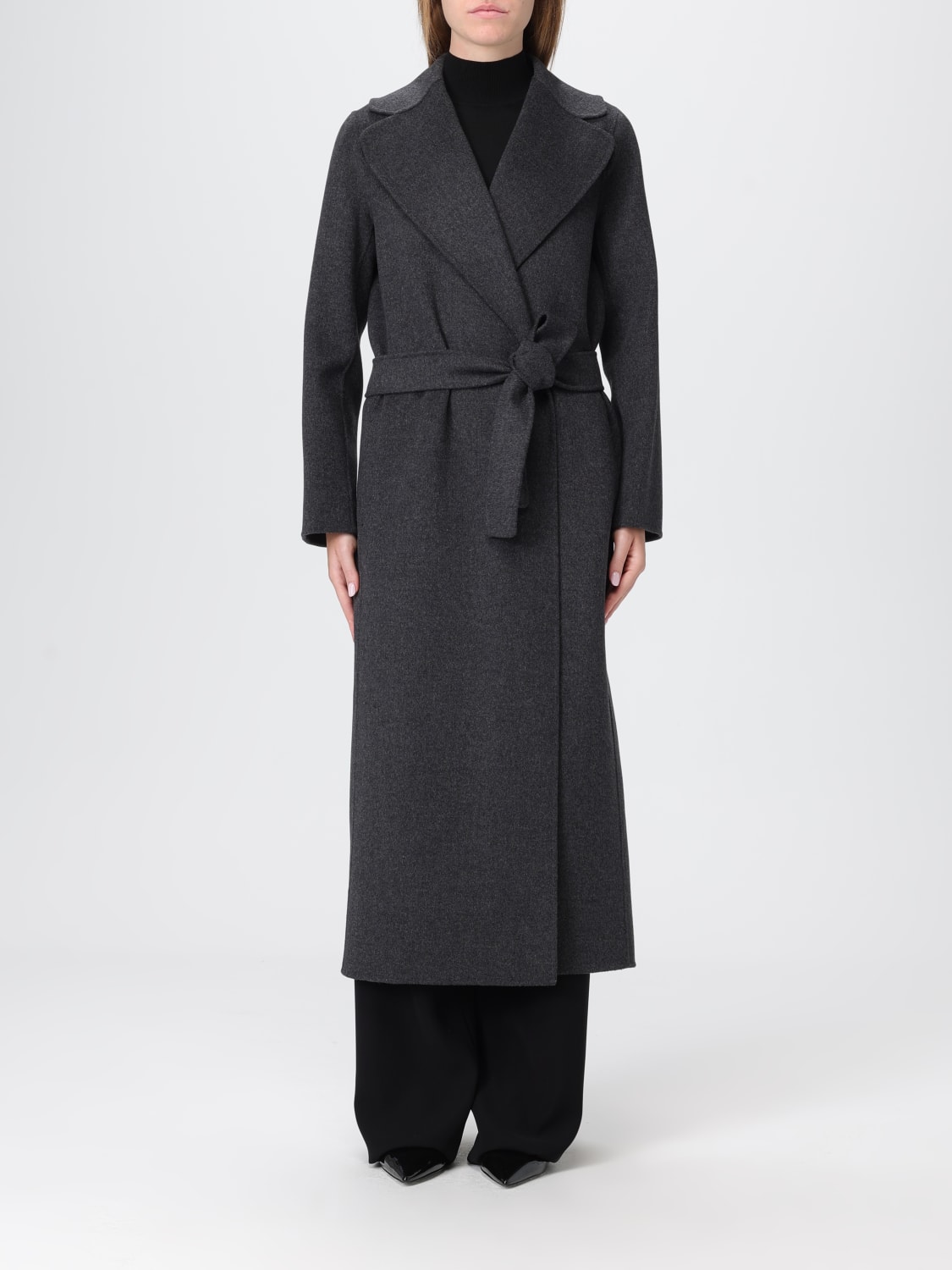 'S MAX MARA CAPPOTTO: Cappotto 'S Max Mara in lana vergine , Grigio - Img 1
