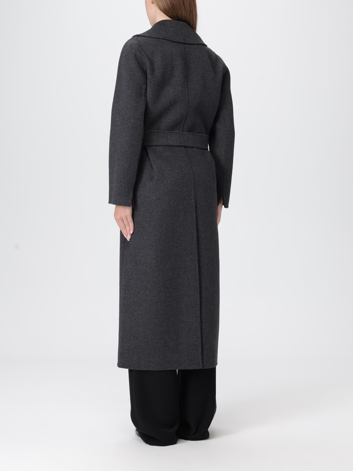 'S MAX MARA CAPPOTTO: Cappotto 'S Max Mara in lana vergine , Grigio - Img 2