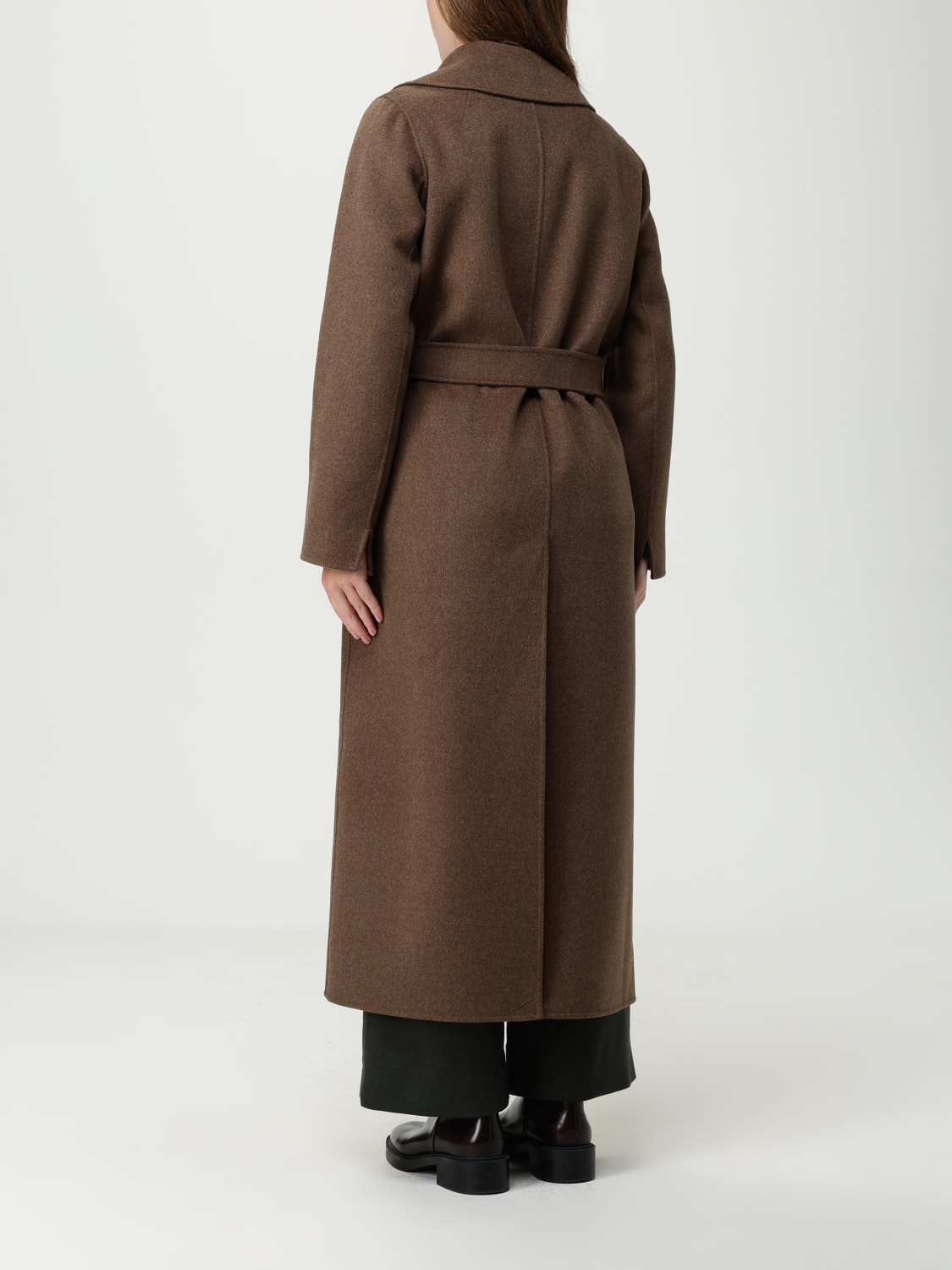 'S MAX MARA MANTEAU: Manteau femme 's Max Mara, Marron - Img 3