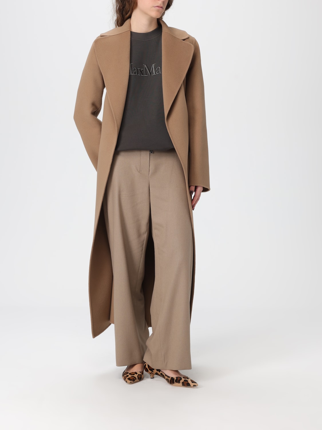 'S MAX MARA ABRIGO: Abrigo mujer 's Max Mara, Camello - Img 2