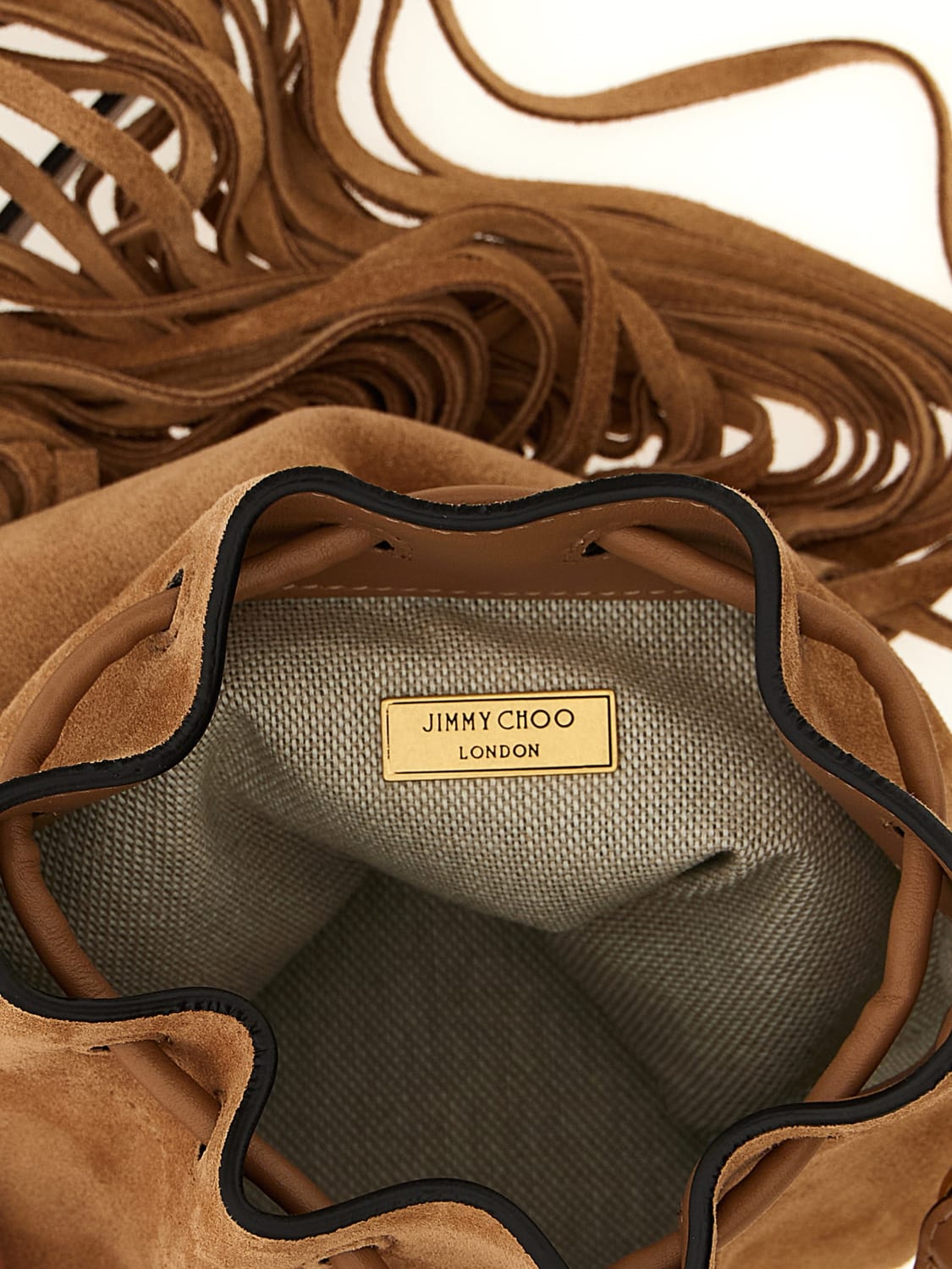 JIMMY CHOO CROSSBODY BAG: Shoulder bag woman Jimmy Choo, Brown - Img 4