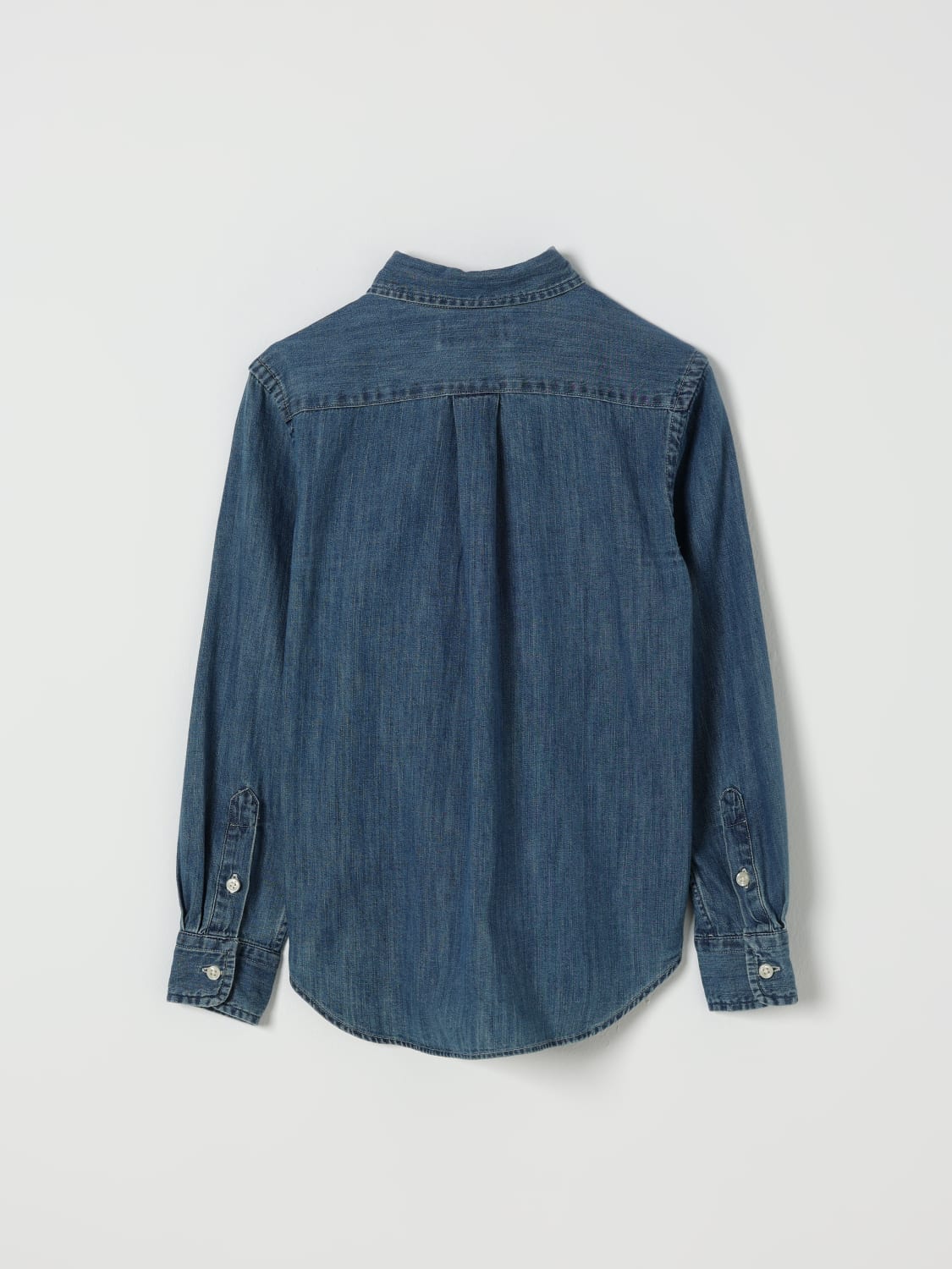 POLO RALPH LAUREN CAMISA: Camisa niños Polo Ralph Lauren, Azul Oscuro - Img 2