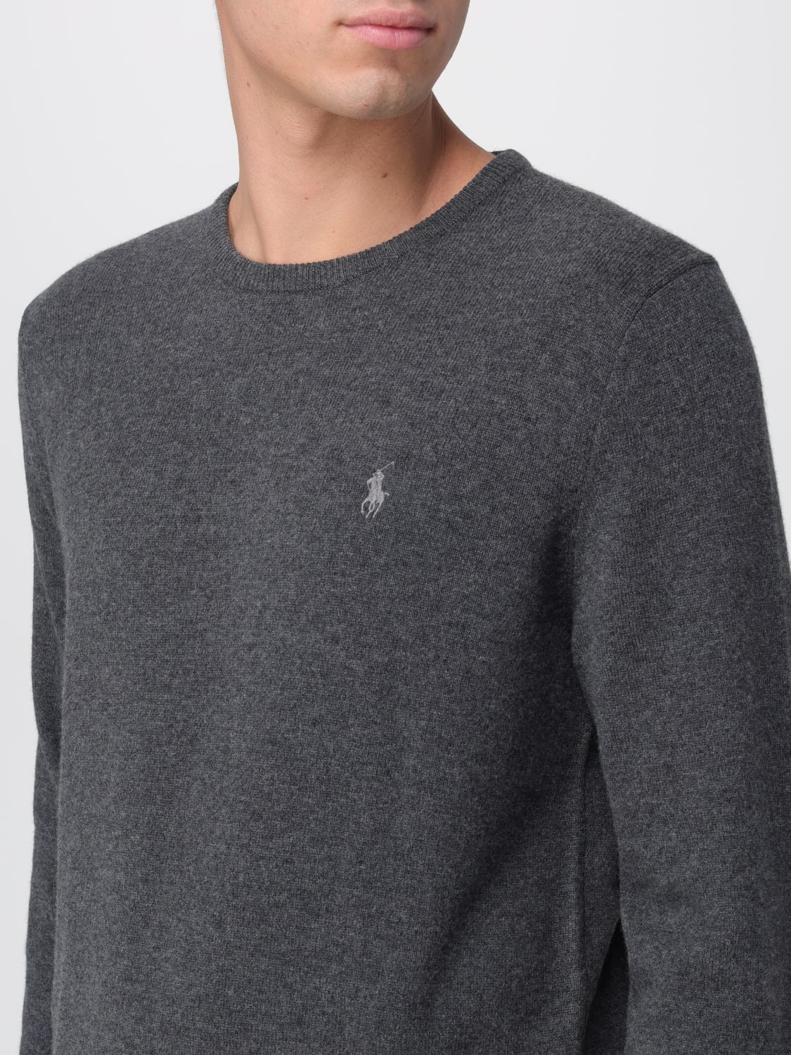 POLO RALPH LAUREN JERSEY: Jersey hombre Polo Ralph Lauren, Gris 1 - Img 3