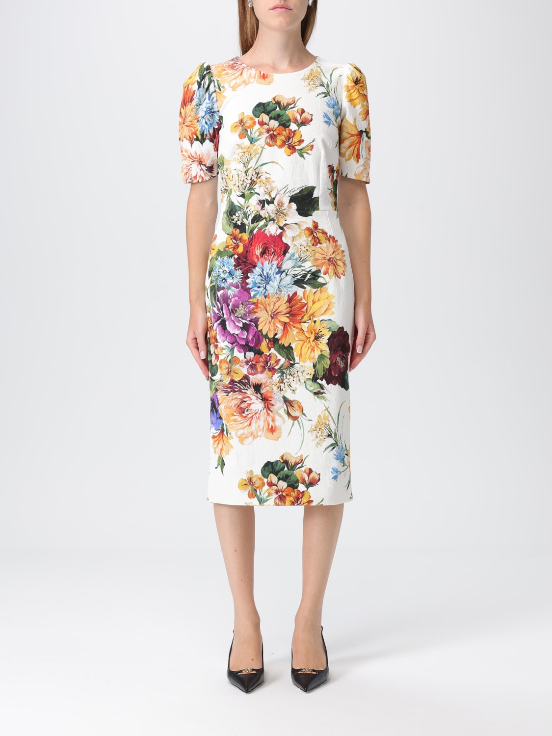 DOLCE & GABBANA ROBE: Robes femme Dolce & Gabbana, Multicolore - Img 1