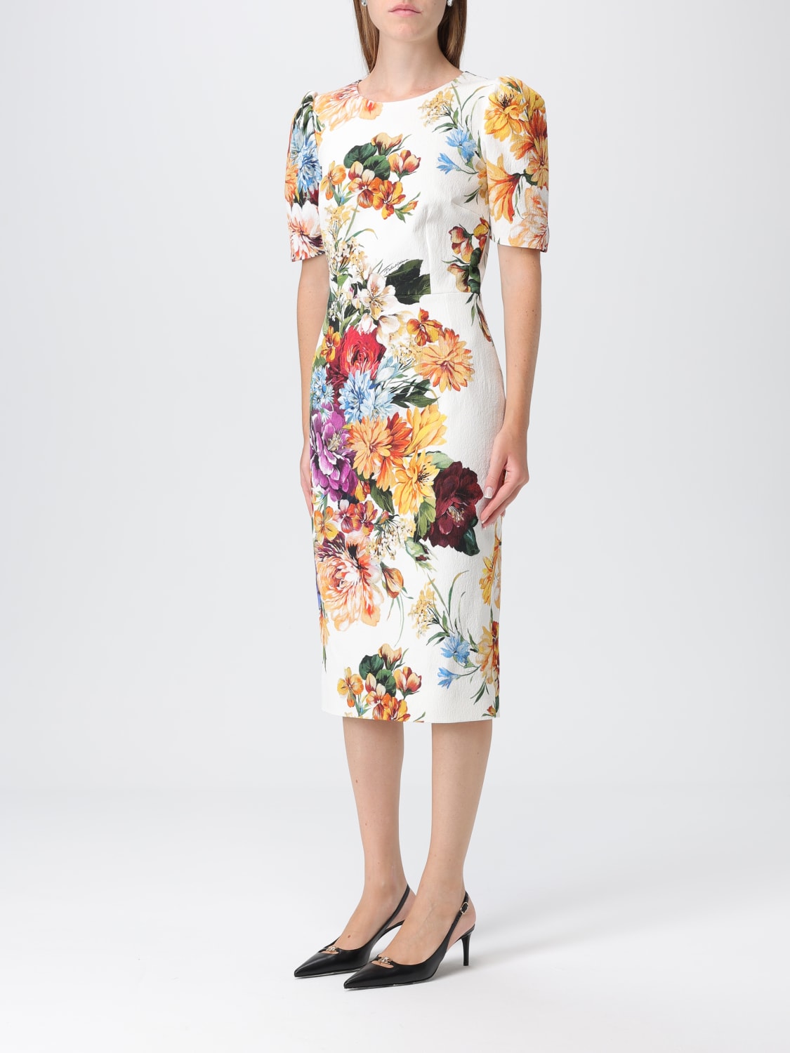 DOLCE & GABBANA ROBE: Robes femme Dolce & Gabbana, Multicolore - Img 3