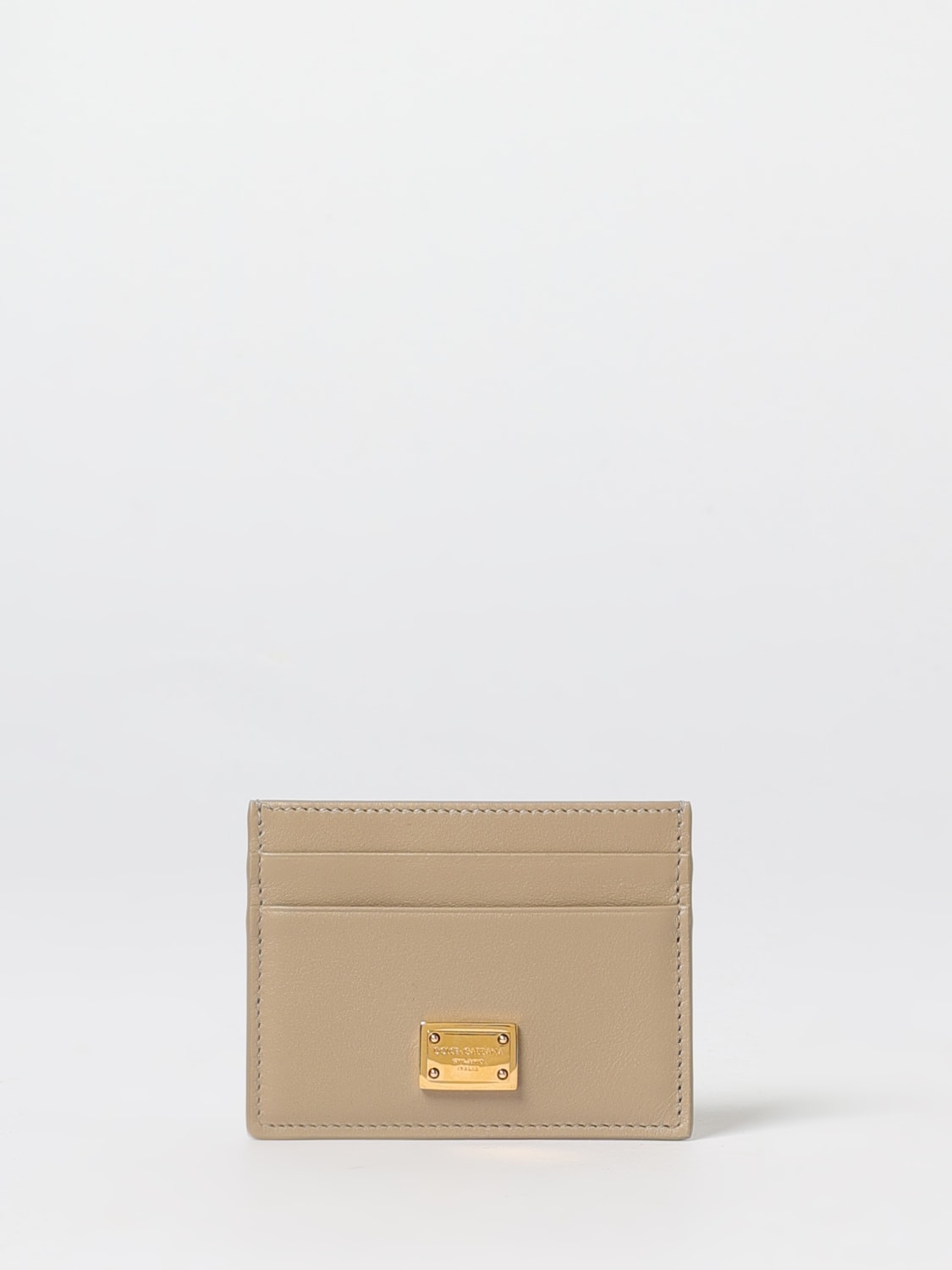 DOLCE & GABBANA WALLET: Wallet woman Dolce & Gabbana, Dove Grey - Img 1