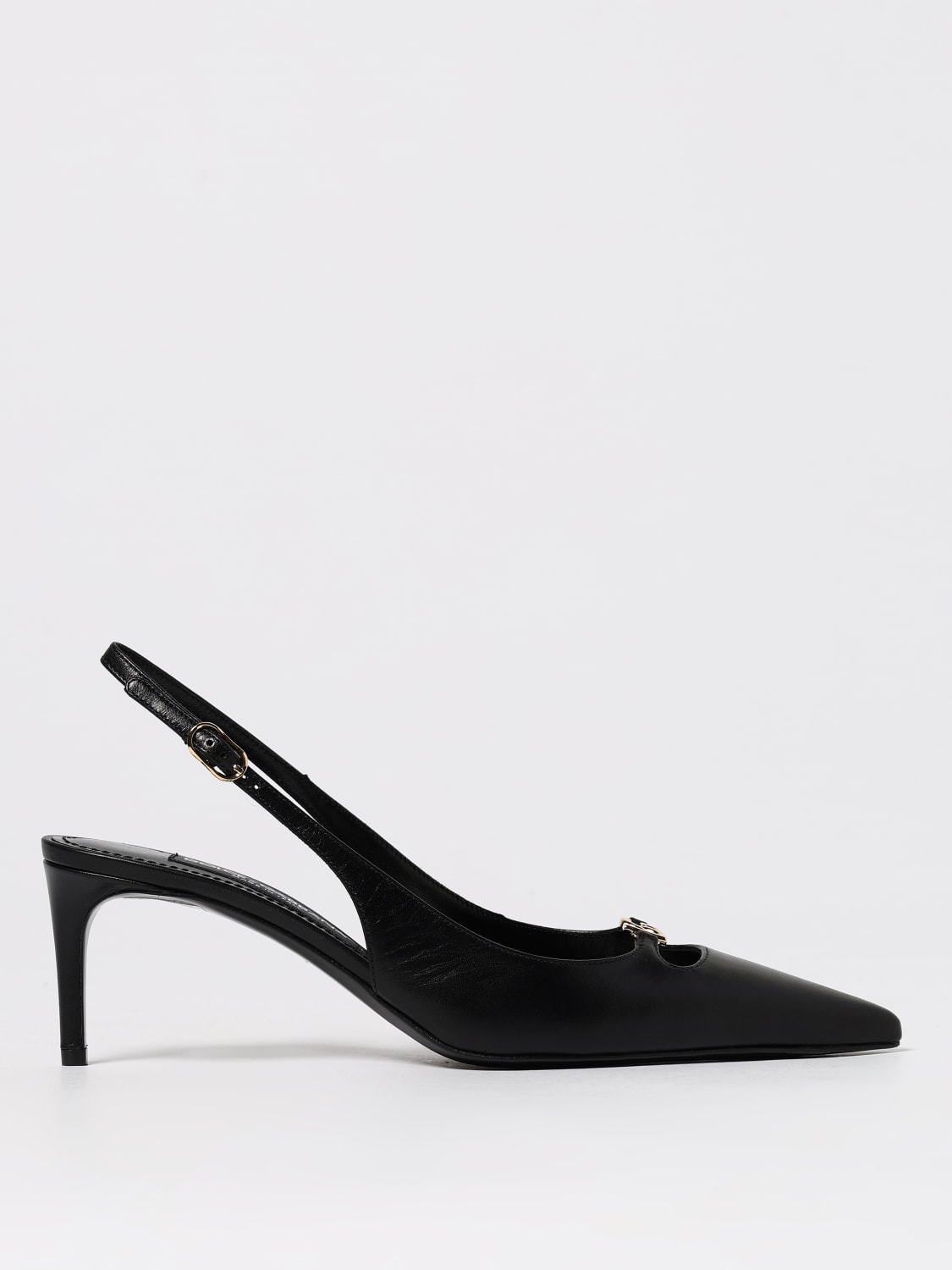 DOLCE & GABBANA DÉCOLLETÉ: Slingback Dolce & Gabbana in nappa , Nero - Img 1