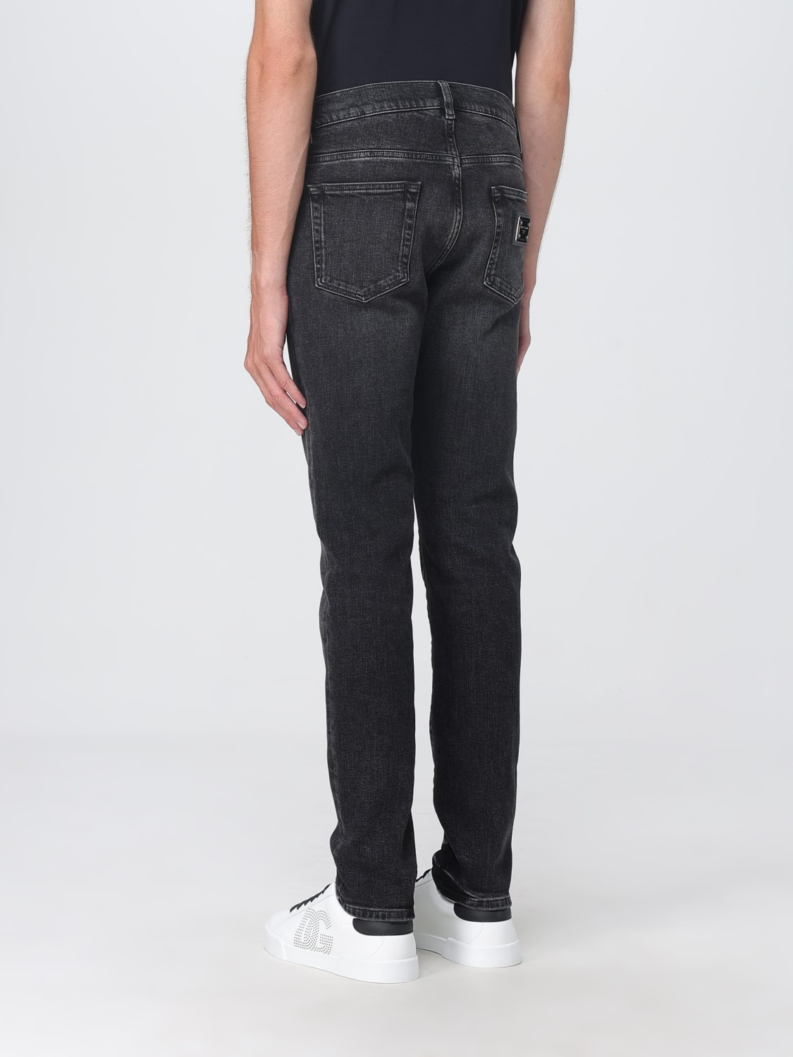 DOLCE & GABBANA JEANS: Jeans Dolce & Gabbana in denim , Nero - Img 3