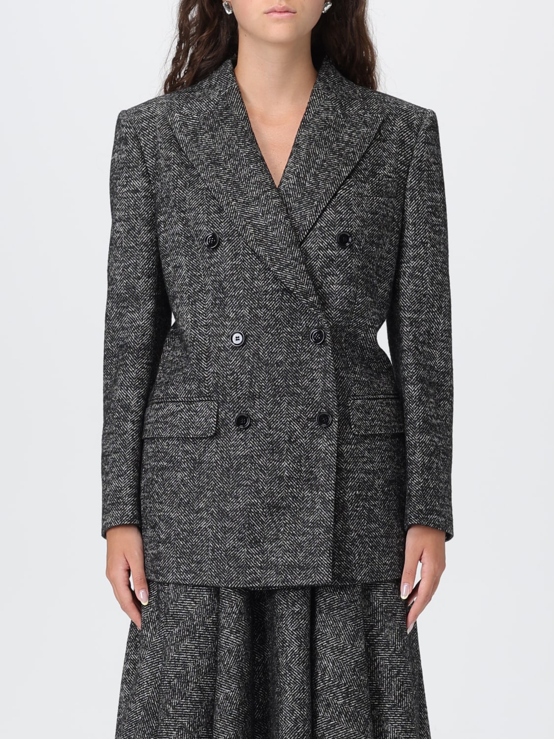 DOLCE & GABBANA VESTE: Blazer femme Dolce & Gabbana, Multicolore - Img 1