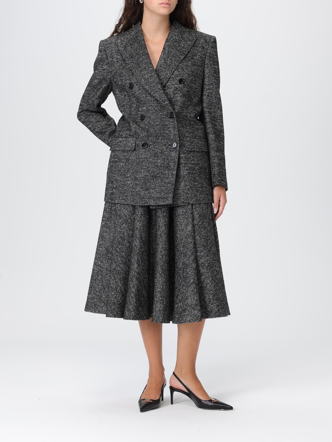 DOLCE & GABBANA VESTE: Blazer femme Dolce & Gabbana, Multicolore - Img 2