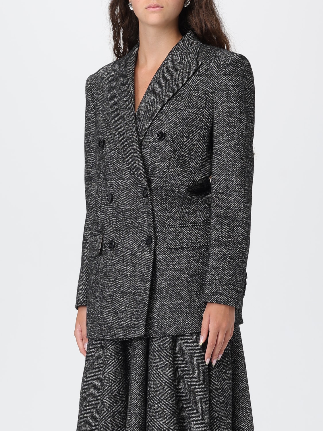 DOLCE & GABBANA VESTE: Blazer femme Dolce & Gabbana, Multicolore - Img 4