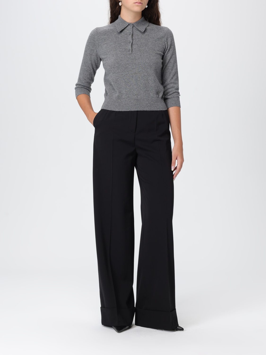 DOLCE & GABBANA HOSE: Hose damen Dolce & Gabbana, Schwarz - Img 2