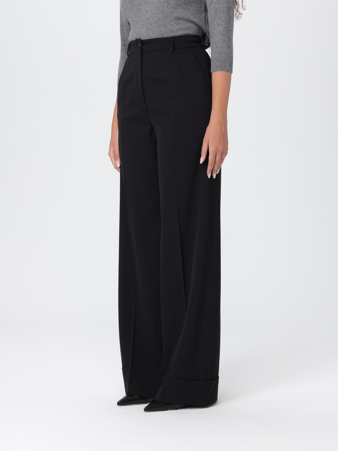 DOLCE & GABBANA HOSE: Hose damen Dolce & Gabbana, Schwarz - Img 4