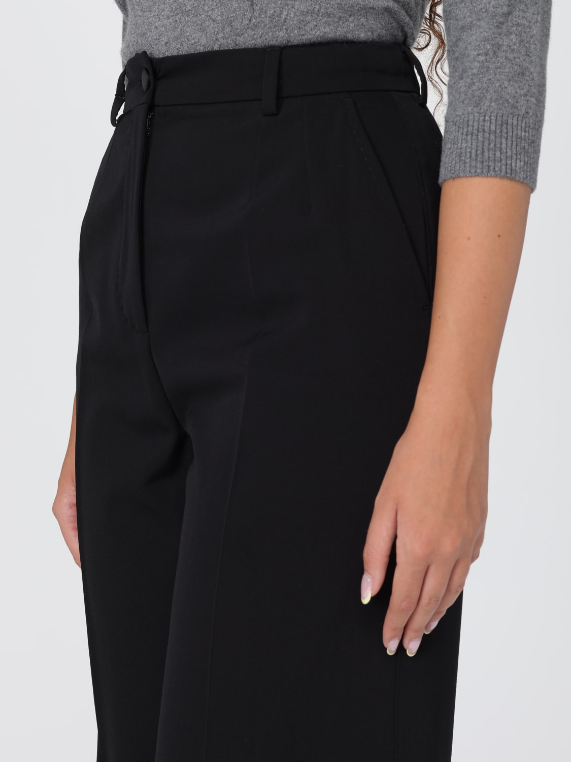 DOLCE & GABBANA HOSE: Hose damen Dolce & Gabbana, Schwarz - Img 5