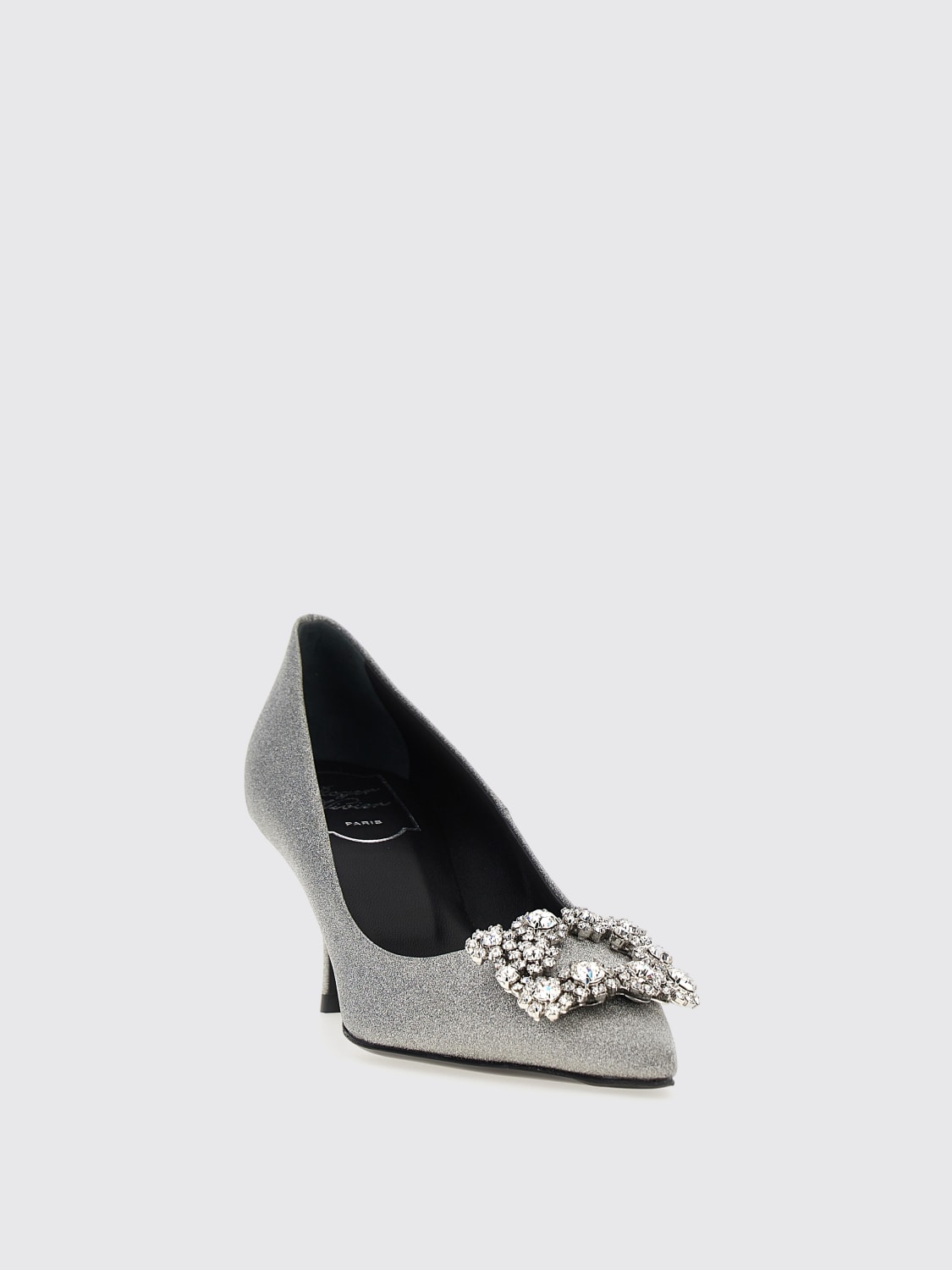ROGER VIVIER PUMP: High heel shoes woman Roger Vivier, Silver - Img 2
