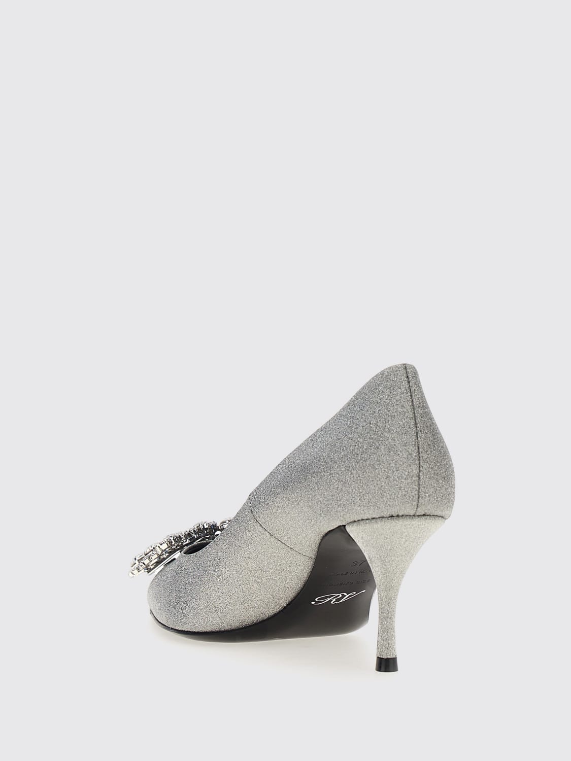 ROGER VIVIER PUMP: High heel shoes woman Roger Vivier, Silver - Img 3