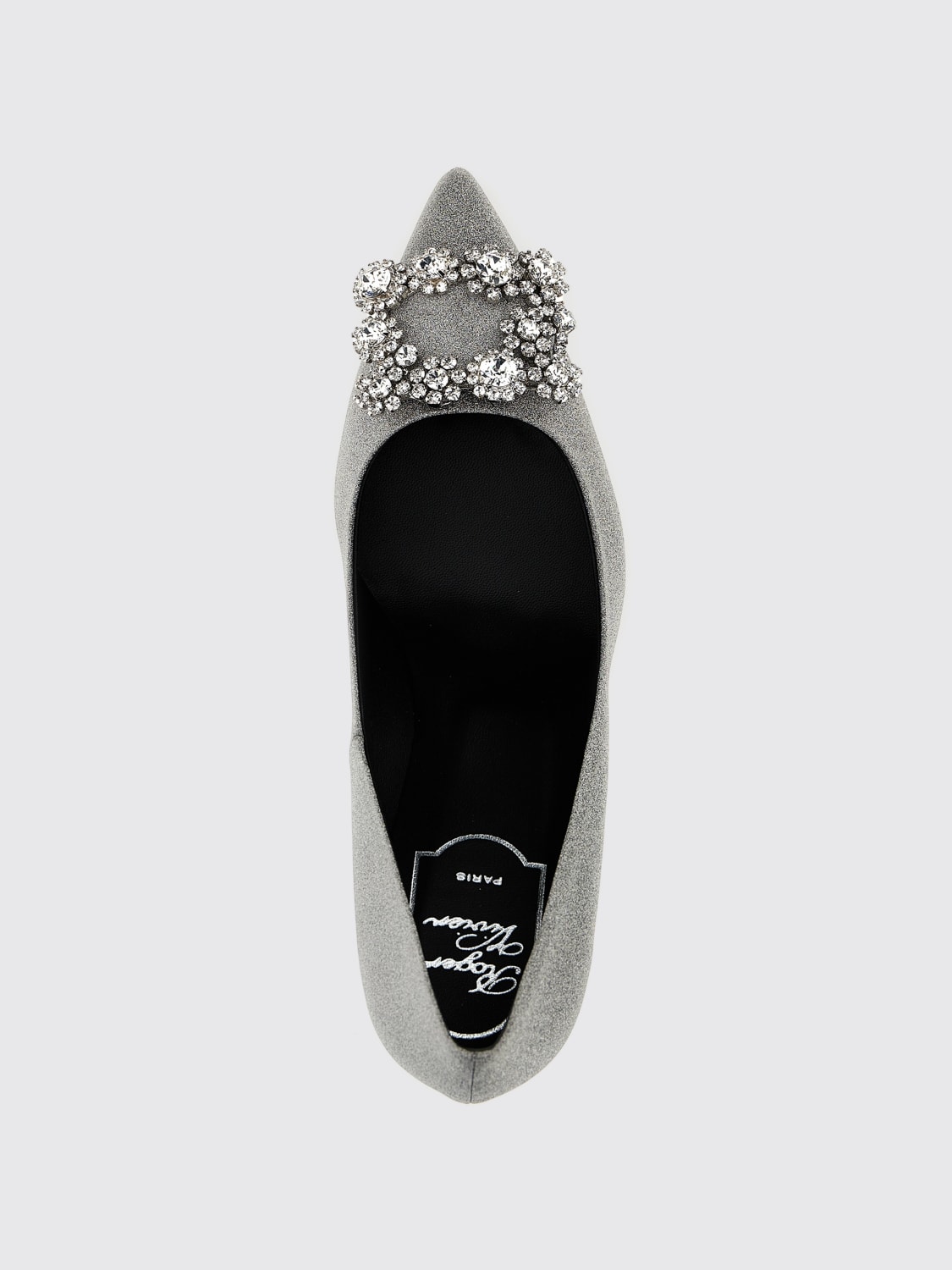 ROGER VIVIER PUMP: High heel shoes woman Roger Vivier, Silver - Img 4