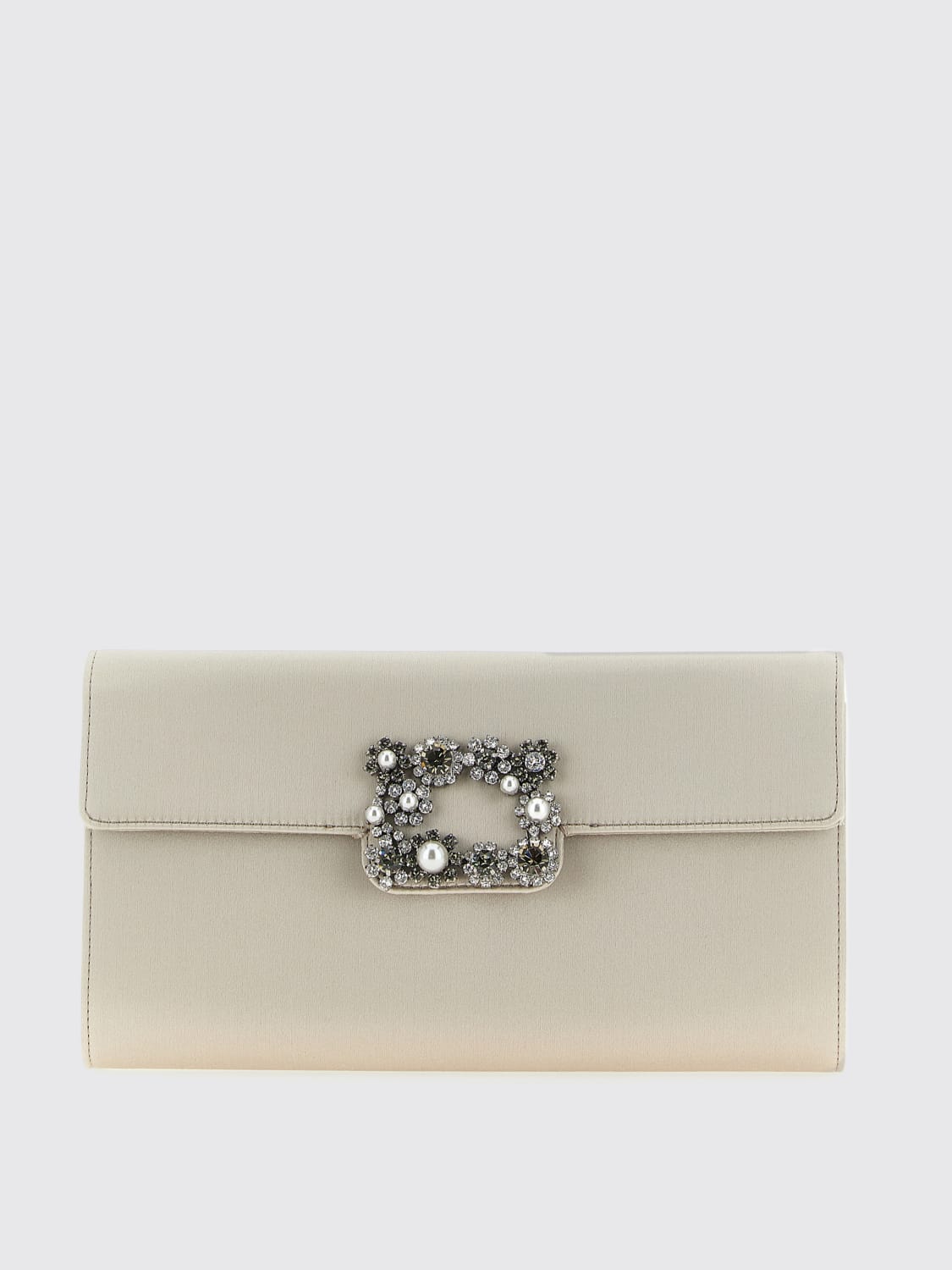 ROGER VIVIER CLUTCH: Handbag woman Roger Vivier, Grey - Img 1