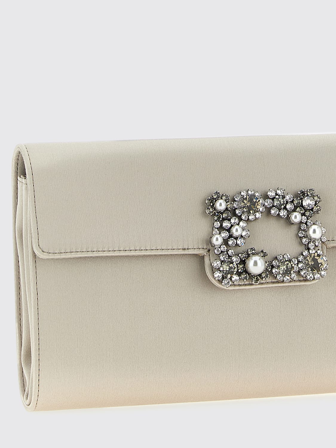 ROGER VIVIER CLUTCH: Handbag woman Roger Vivier, Grey - Img 3