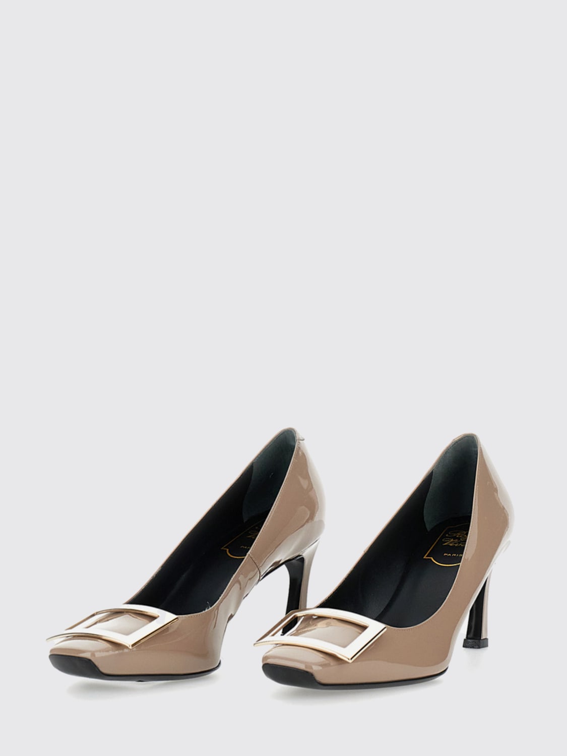 ROGER VIVIER PUMP: High heel shoes woman Roger Vivier, Beige - Img 2