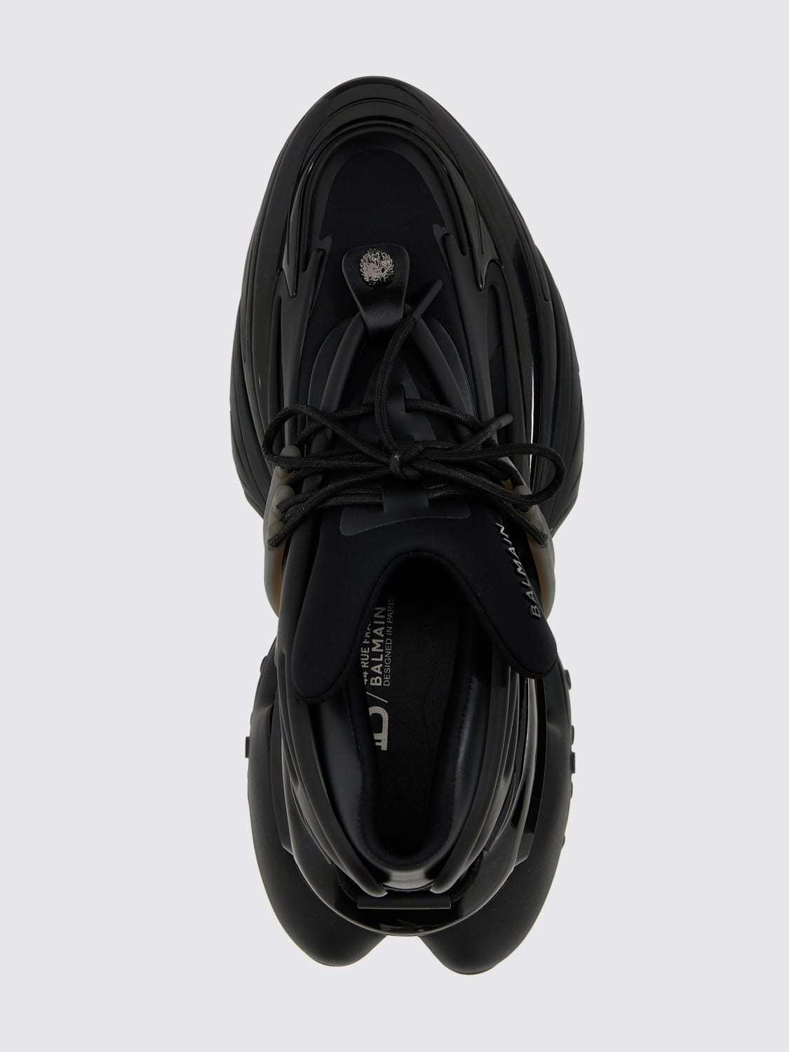 BALMAIN SNEAKERS: Sneakers men Balmain, Black - Img 3