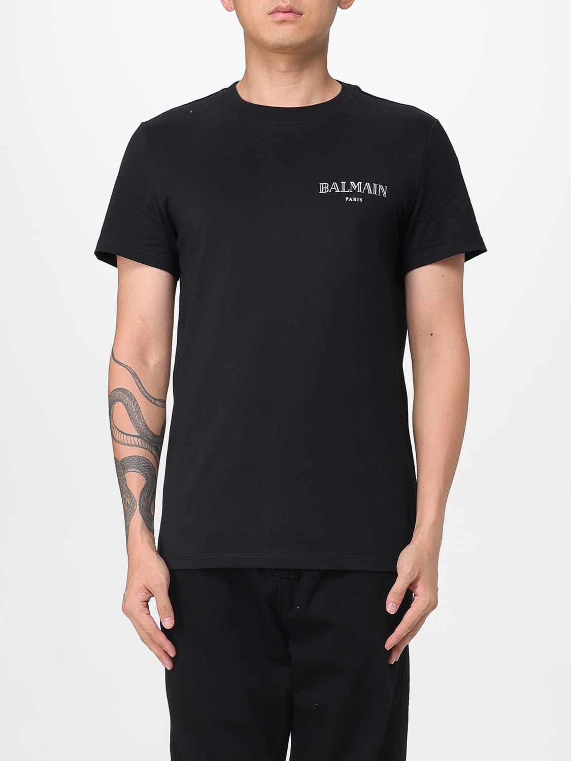 BALMAIN T-SHIRT: T-shirt men Balmain, Multicolor - Img 1