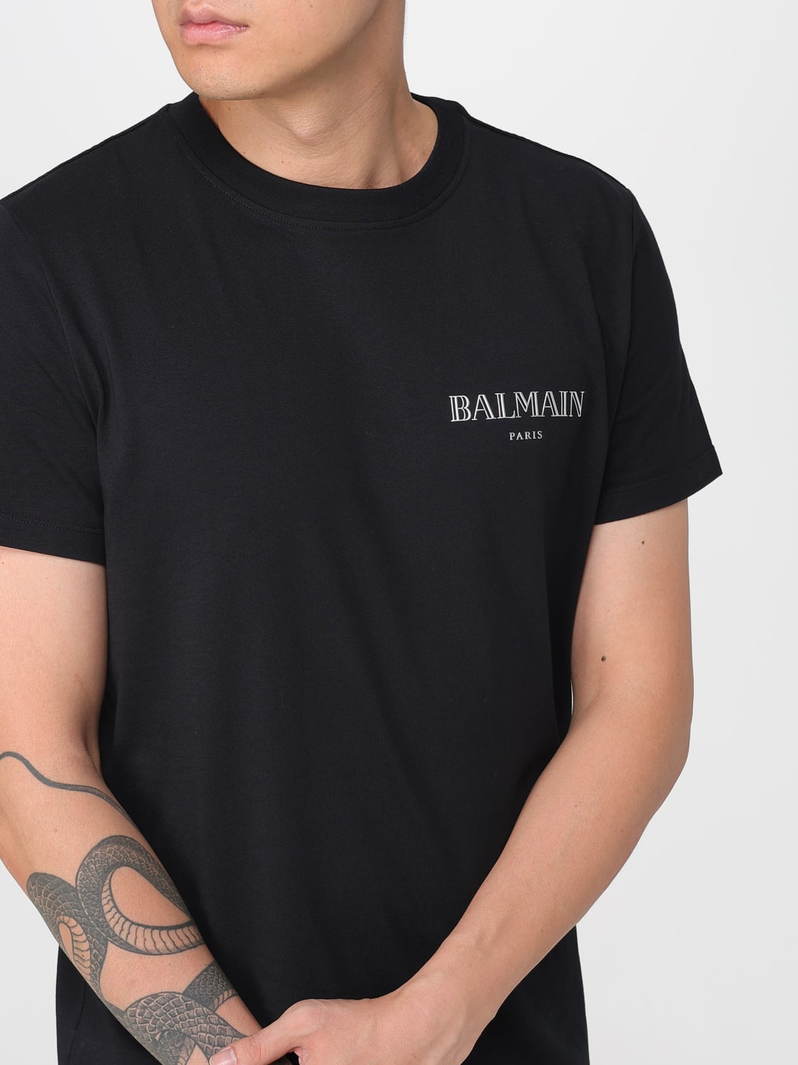 BALMAIN T-SHIRT: T-shirt men Balmain, Multicolor - Img 5
