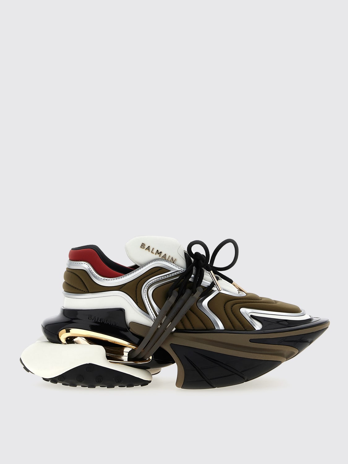 BALMAIN SNEAKERS: Sneakers men Balmain, Multicolor - Img 1