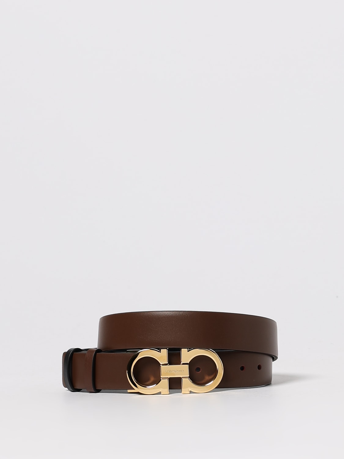 FERRAGAMO BELT: Belt woman Ferragamo, Brown - Img 1