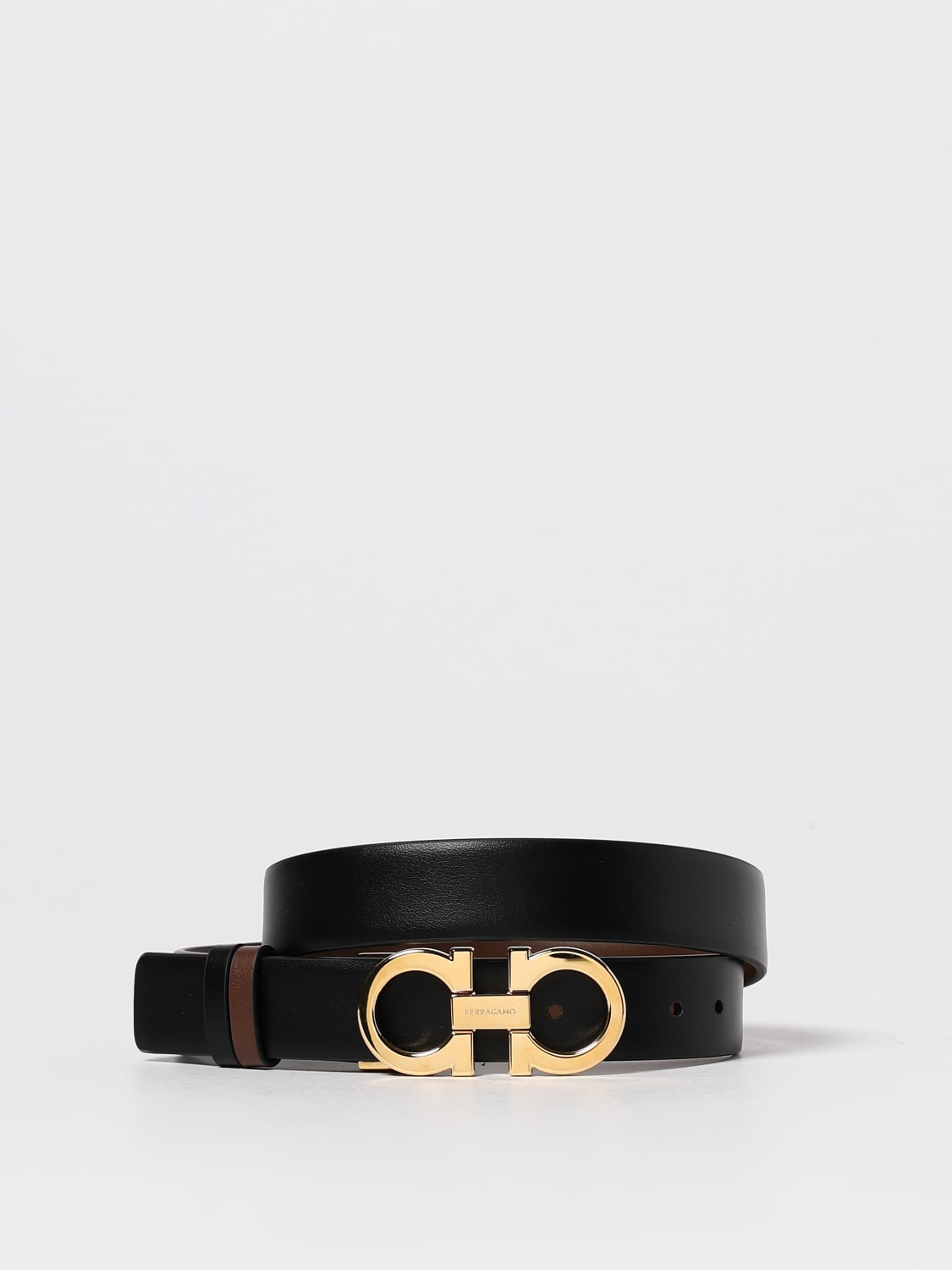 FERRAGAMO BELT: Belt woman Ferragamo, Brown - Img 2