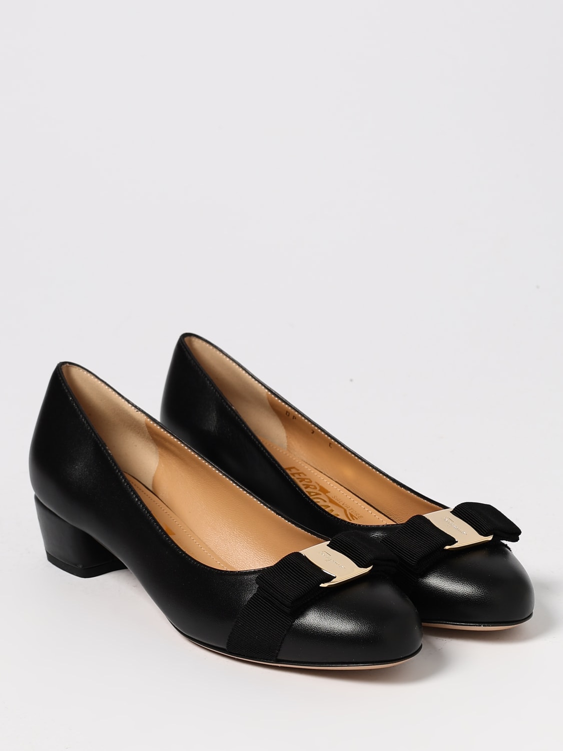 FERRAGAMO PUMP: High heel shoes woman Ferragamo, Black - Img 2