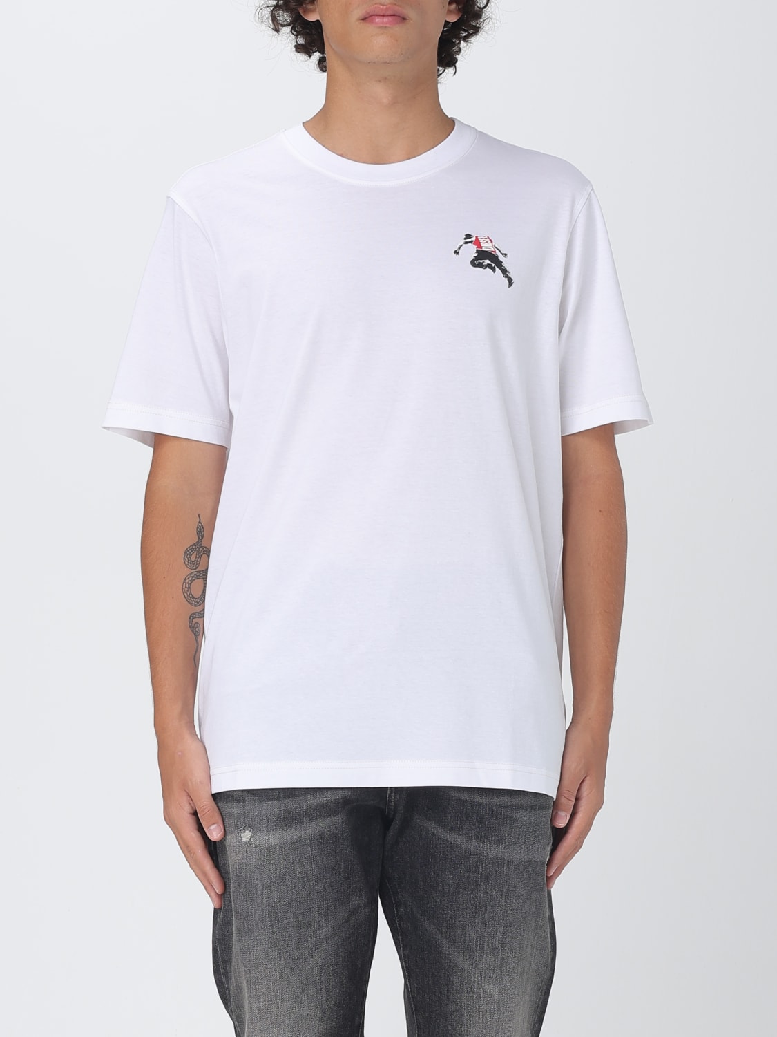 DIESEL T-SHIRT: T-shirt men Diesel, White - Img 1