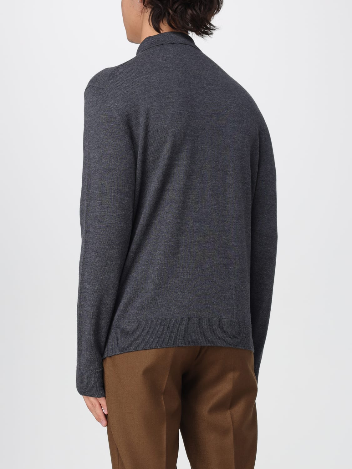 ETRO POLO SHIRT: Cardigan men Etro, Grey - Img 3