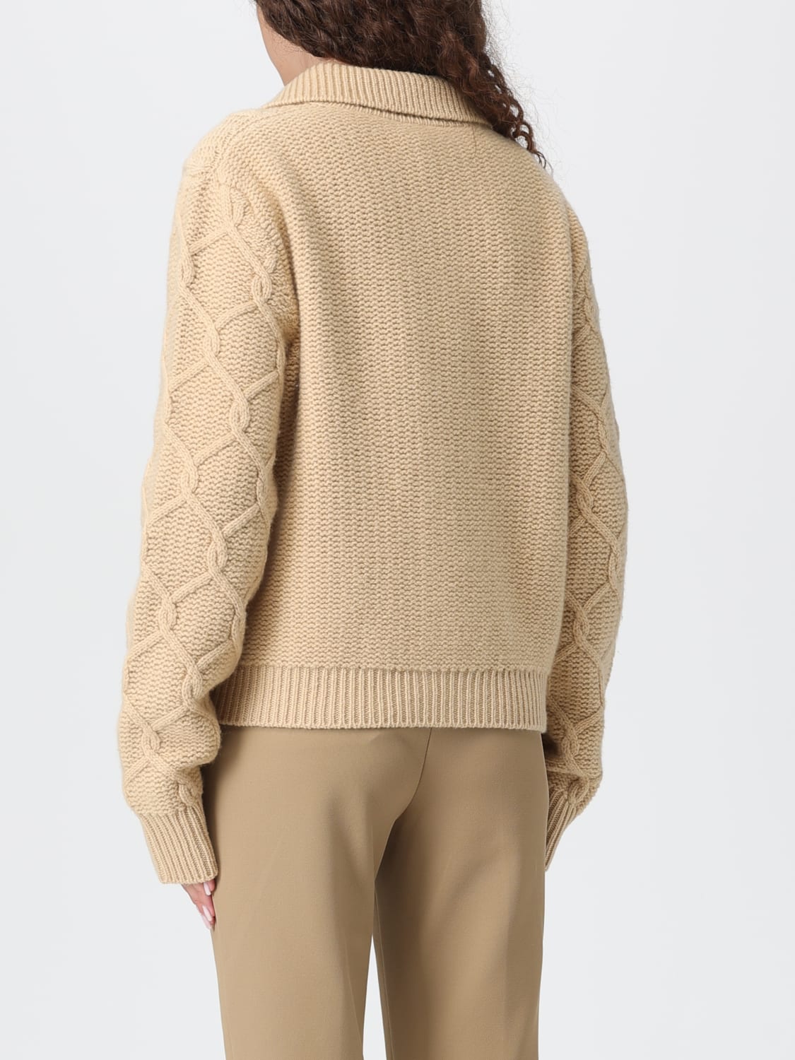 ETRO SWEATER: Cardigan woman Etro, Beige - Img 3