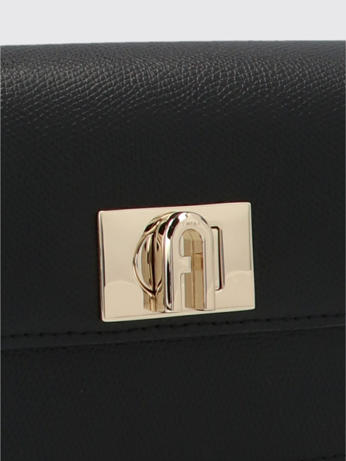 FURLA MINI BAG: Shoulder bag woman Furla, Black - Img 3