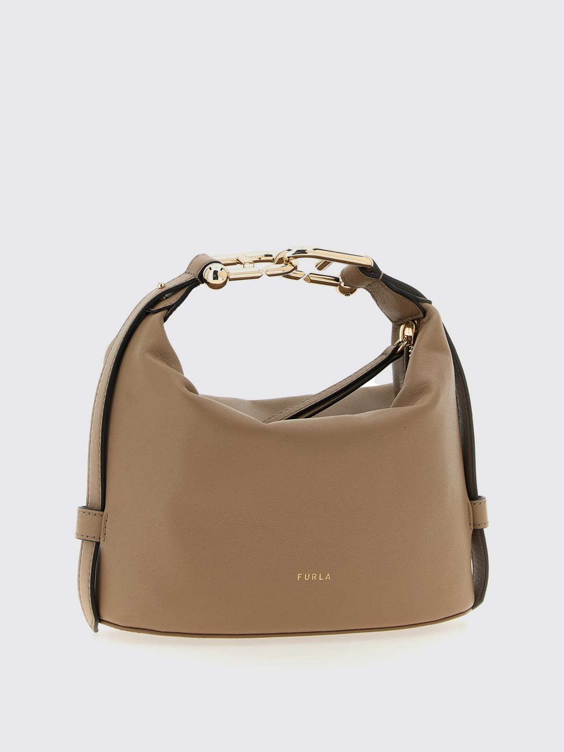 FURLA MINI SAC: Sac porté épaule femme Furla, Beige - Img 2