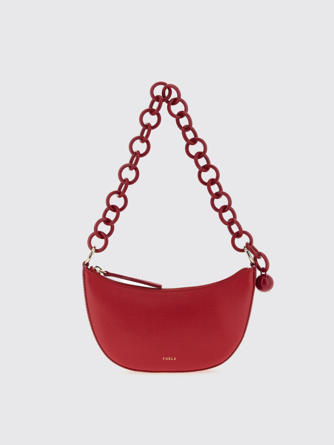FURLA MINI BAG: Shoulder bag woman Furla, Red - Img 1