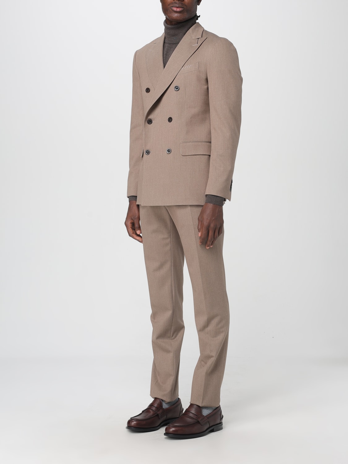 BOGLIOLI ANZUG: Anzug herren Boglioli, Beige - Img 4