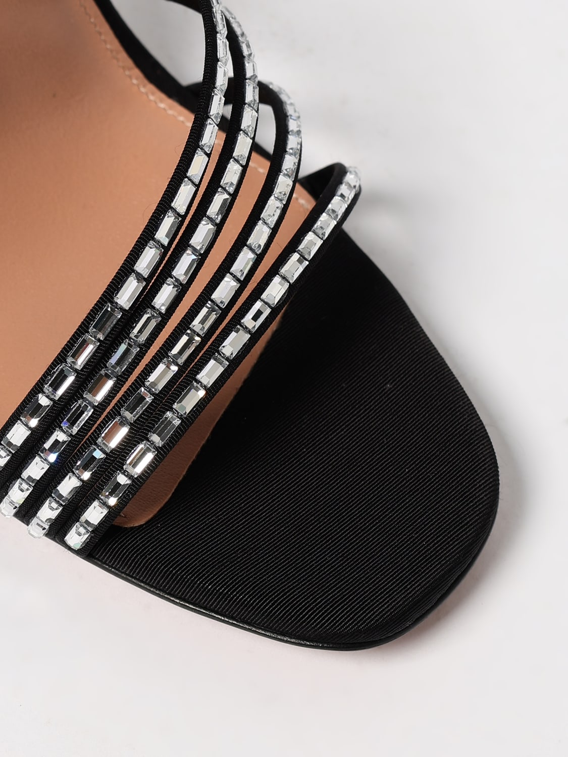 AQUAZZURA HEELED SANDAL: Heeled sandals woman Aquazzura, Black - Img 4