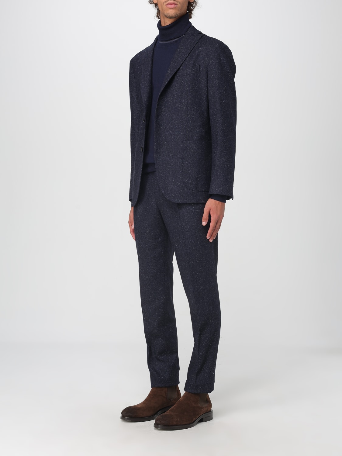 BOGLIOLI SUIT: Suit men Boglioli, Blue - Img 4