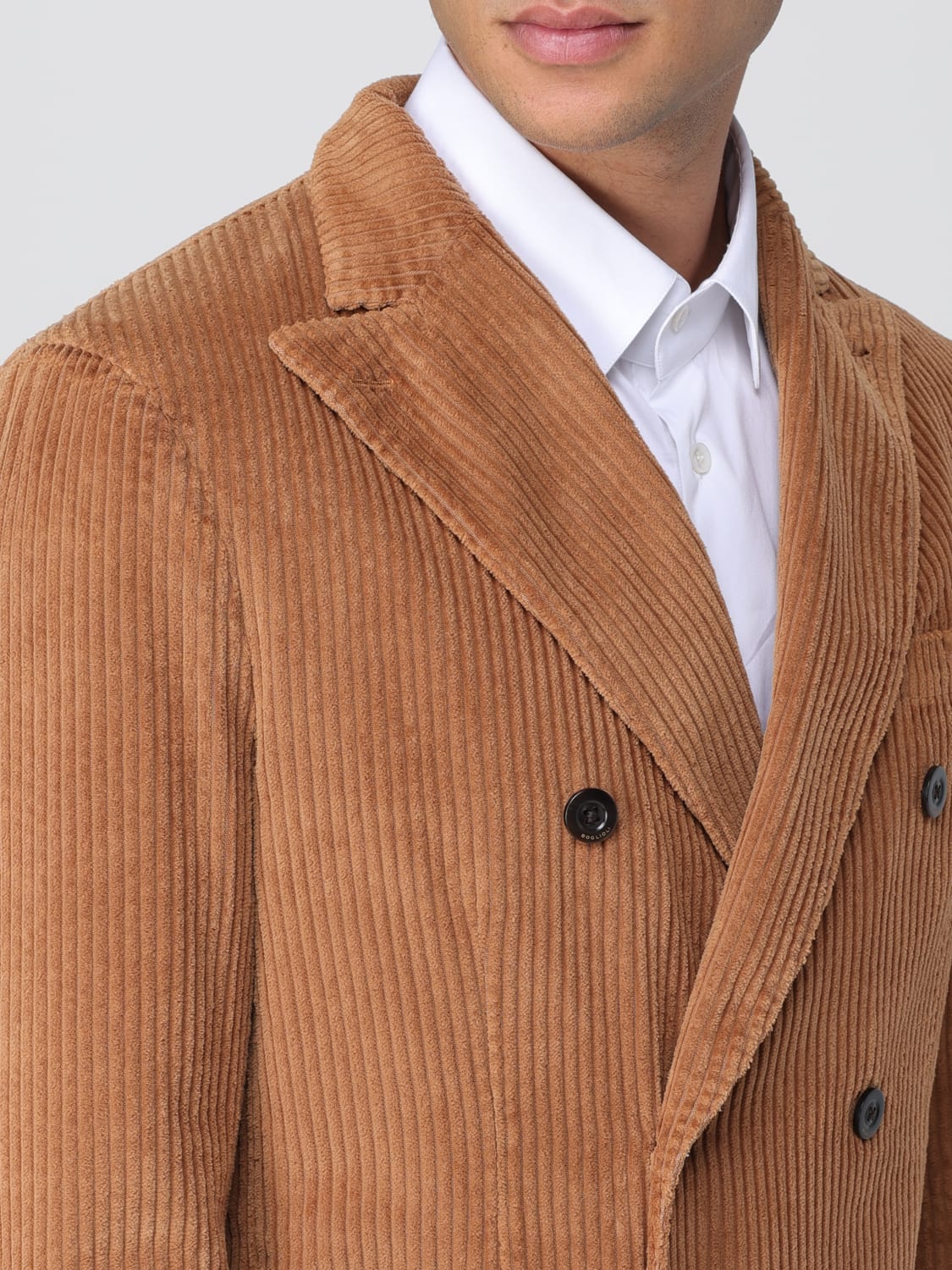 BOGLIOLI JACKET: Blazer men Boglioli, Brown - Img 4