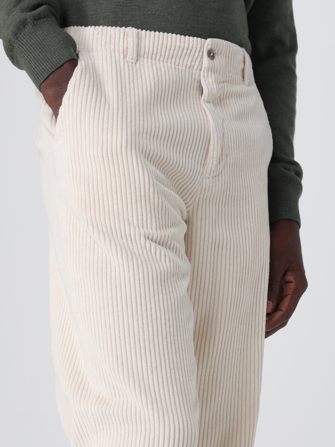 BOGLIOLI PANTALONES: Pantalón hombre Boglioli, Leche - Img 3