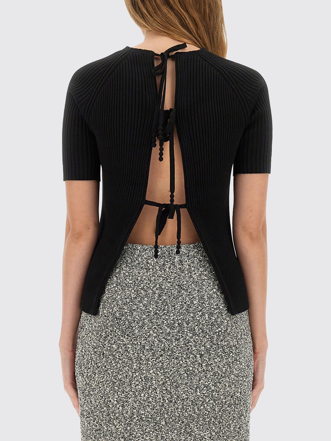 TORY BURCH PULL: Cardigan femme Tory Burch, Noir - Img 3