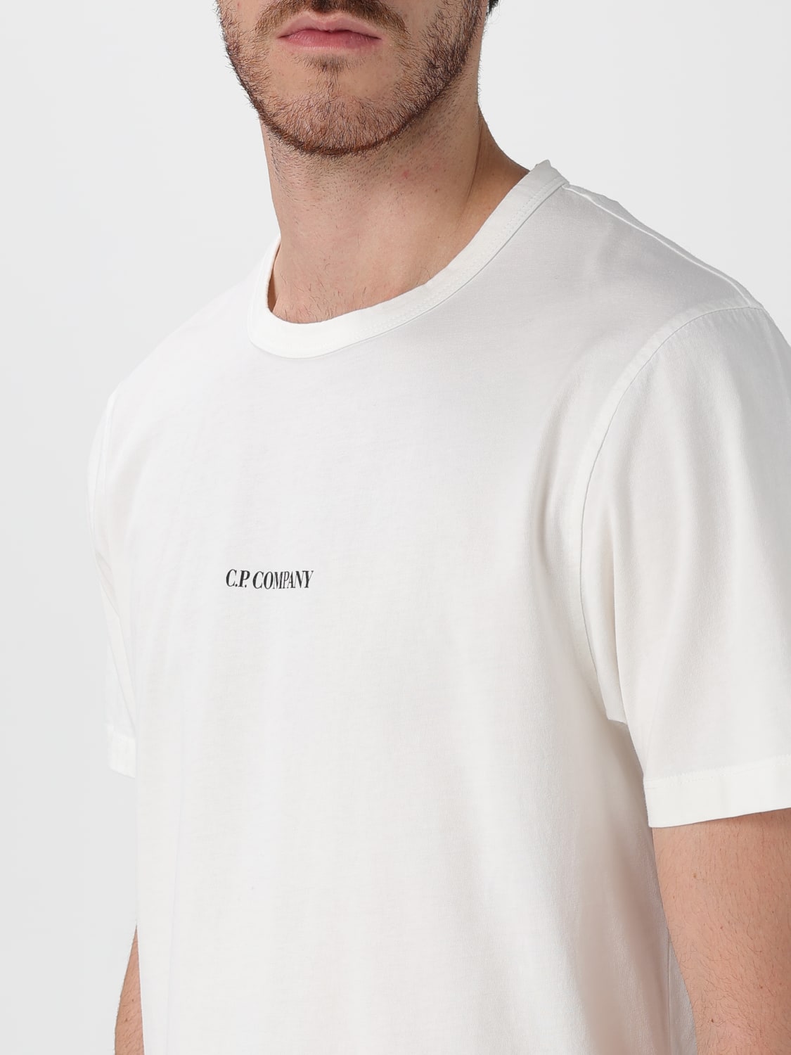 C.P. COMPANY T-SHIRT: T-shirt herren C.P. Company, Weiß - Img 3