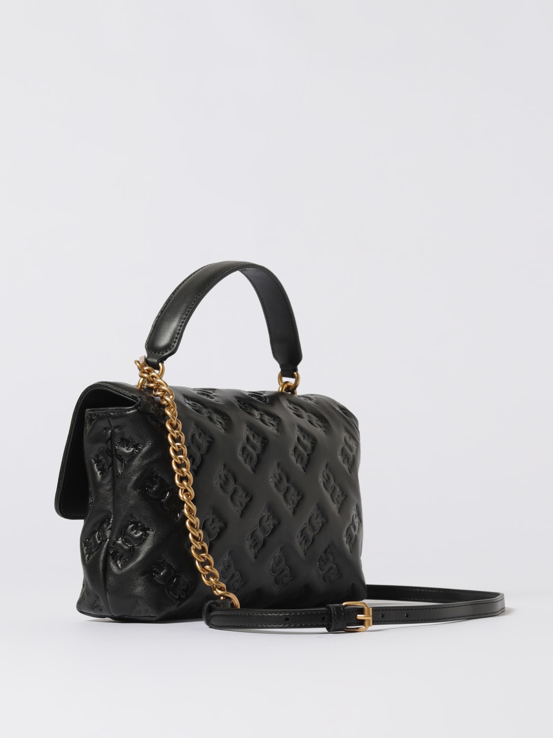 PINKO HANDTASCHE: Schultertasche damen Pinko, Schwarz - Img 2