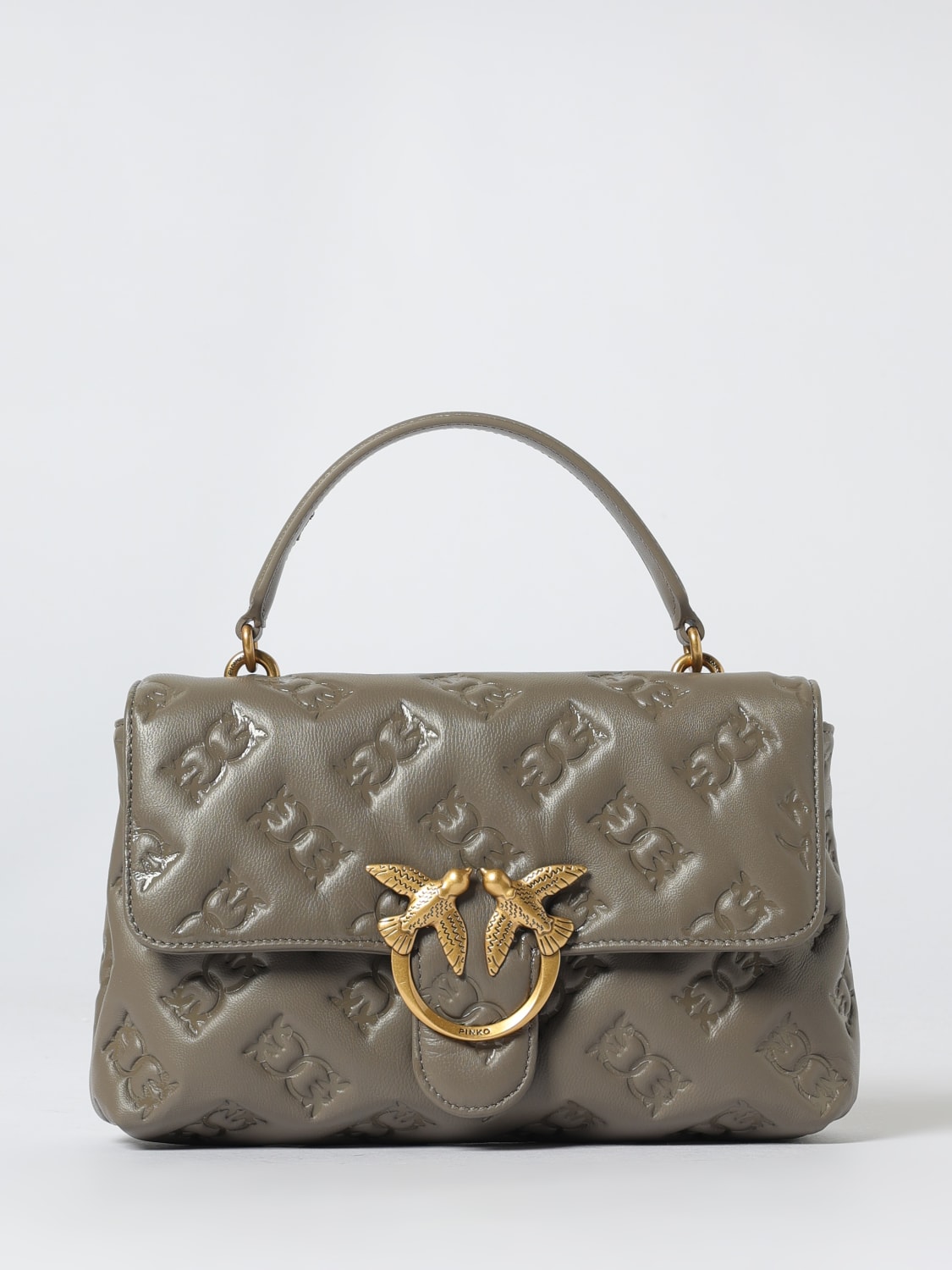 PINKO HANDTASCHE: Schultertasche damen Pinko, Grau - Img 1