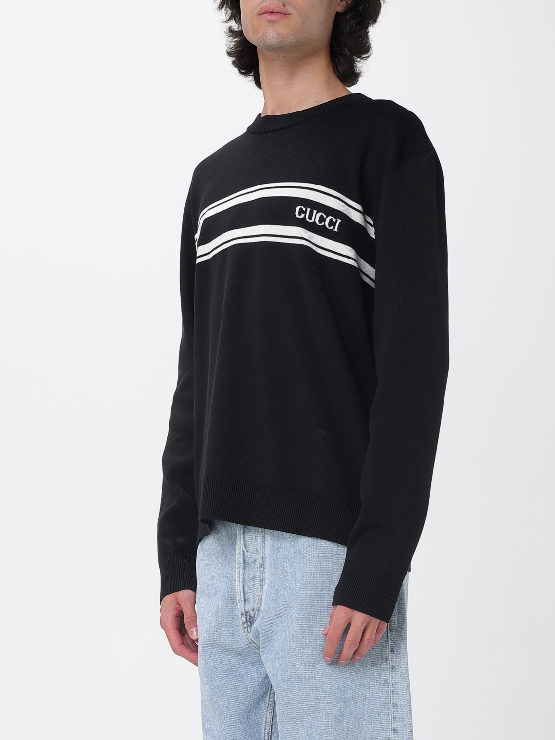 GUCCI セーター: カーディガン メンズ Gucci, ホワイト - Img 4