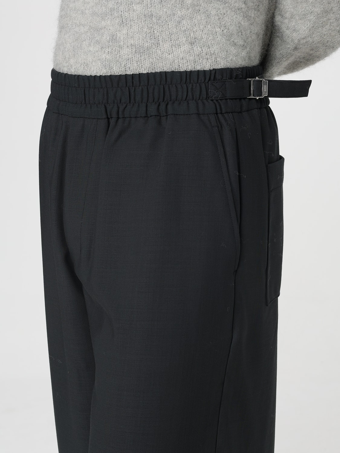 AMI PARIS HOSE: Hose herren Ami Paris, Grau - Img 5